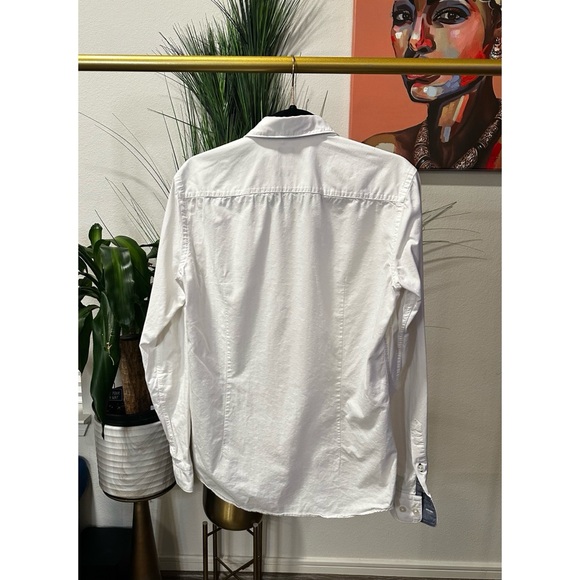 Hugo Boss BOSS Men's Rikki 53 Slim-Fit Shirt - Size Small - Picture 4 of 16